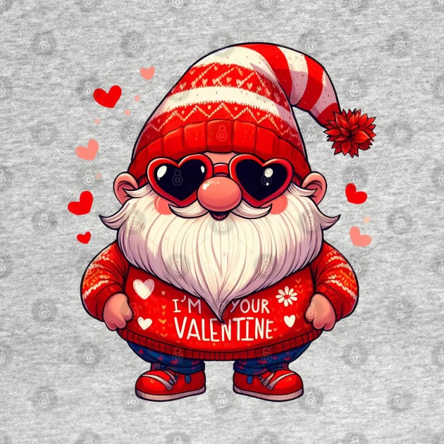 Valentine Gnomes Valentines Day 2024 by BukovskyART